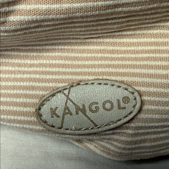 Kangol Check Hudson Cap Beige Size L - Picture 5 of 9